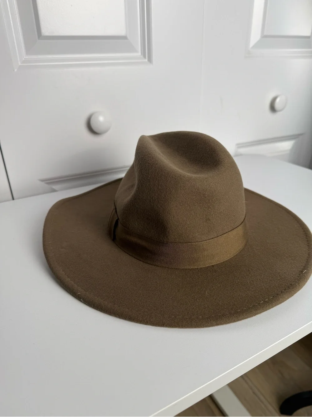 Madewell x Biltmore 100% Wool Wide Brim Fedora Hat